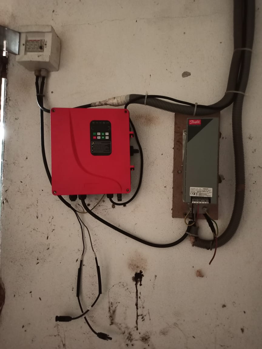 Wintry Mountain Landscape